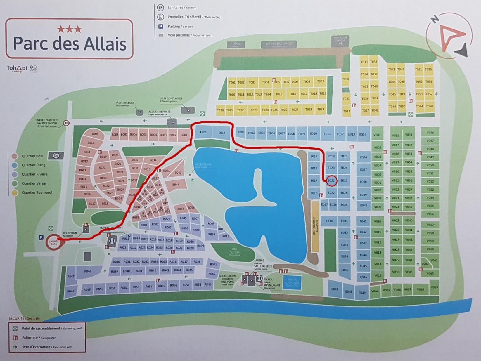 Camping Mobil-home 3ch, 2 Sdbwc, Confort Les Allais