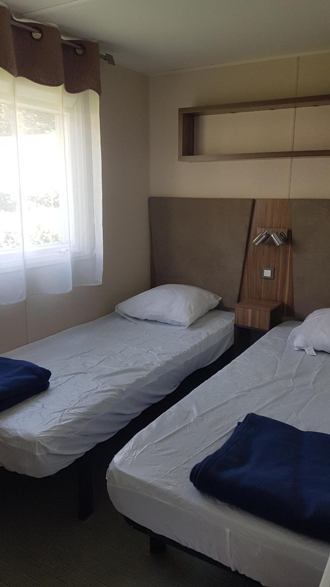 Camping Mobil-home 3ch, 2 Sdbwc, Confort Les Allais Trogues